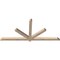 Ekena Millwork Kennewick Smooth Timber Gable Bracket, Douglas Fir, 84"W x 38"H x 3 1/2"D x 3 1/2"F, 11/12 Pitch GBW084X38X0404KEN00SDF - alternate 4